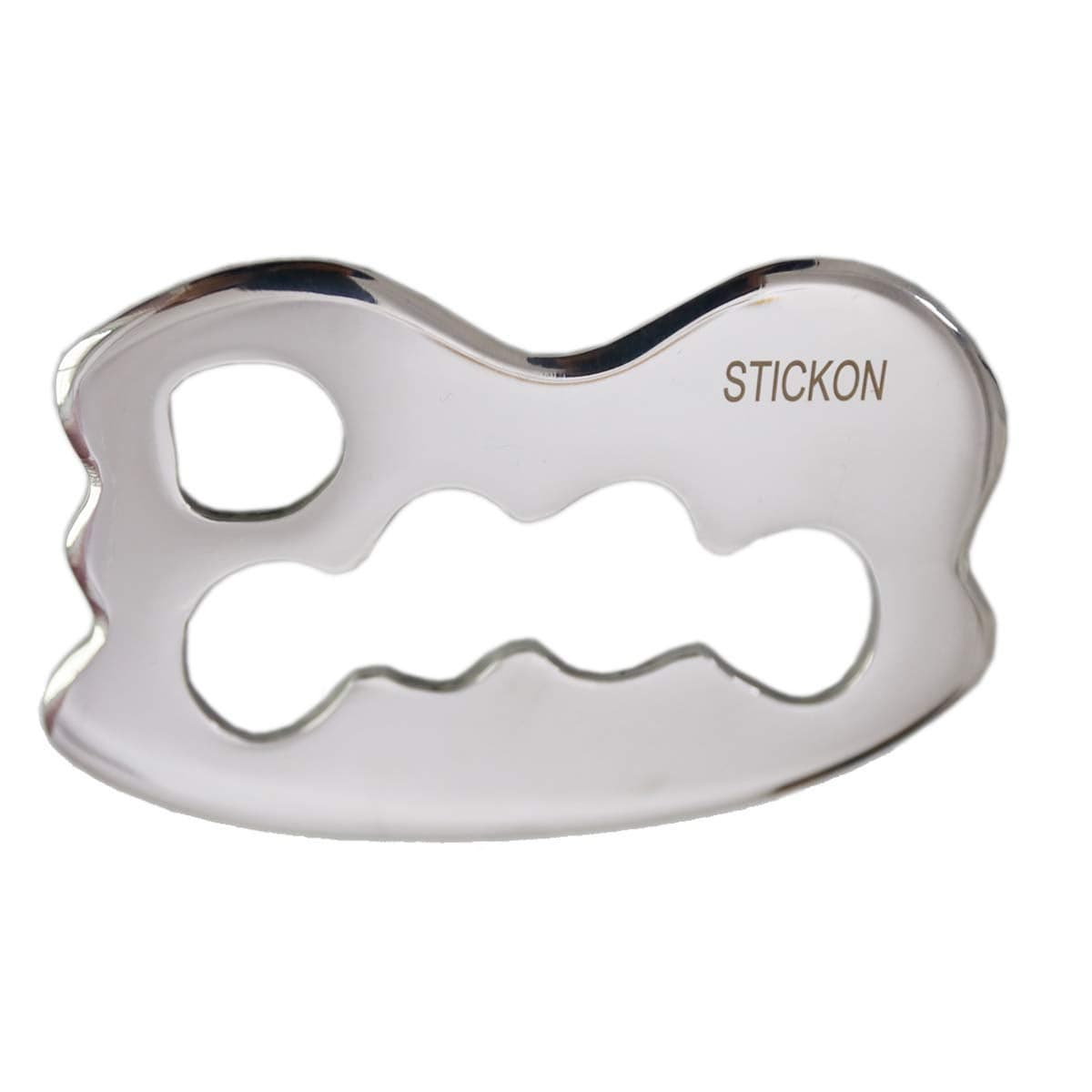 STICKON Stainless Steel Gua Sha Scraping Massage Tool IASTM Tools Great Soft Tissue Mobilization Tool STICKON01