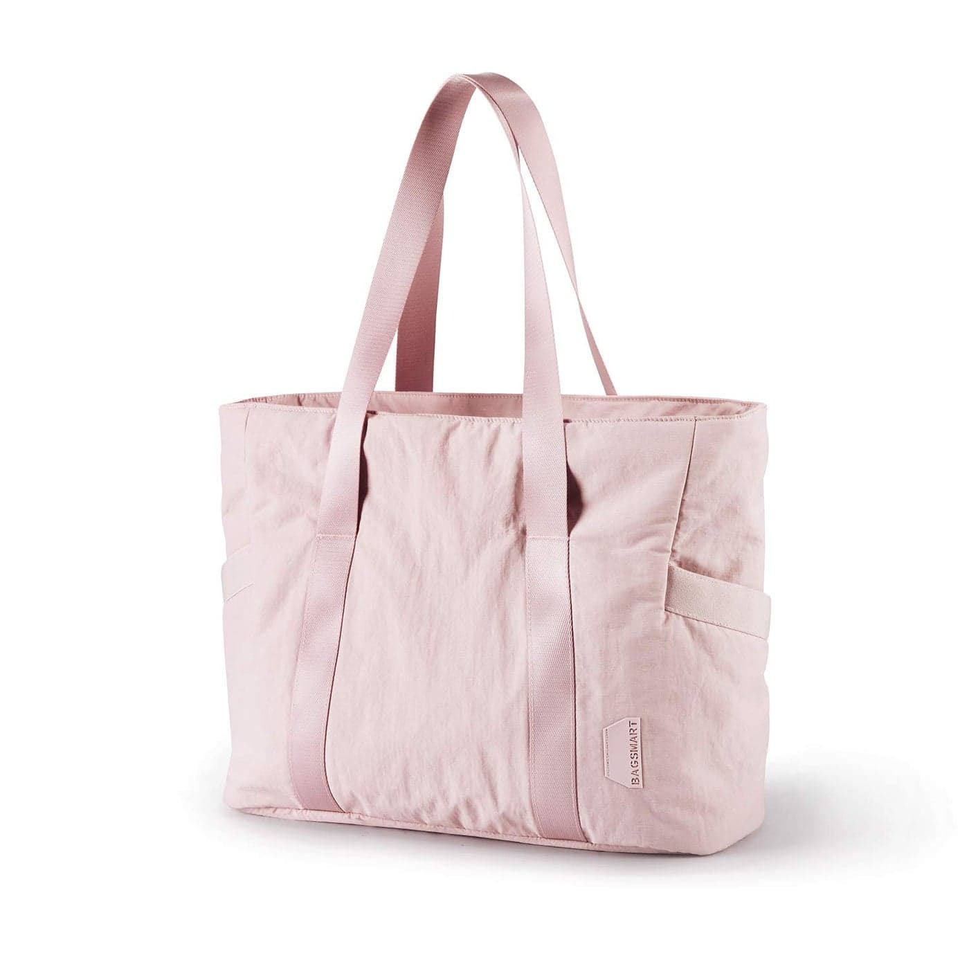 BAGSMART Tote Bag for Women with Zipper, Gym Tote with Compartments, Work Tote Nurse Dance Yoga Bag for Sport, Travel