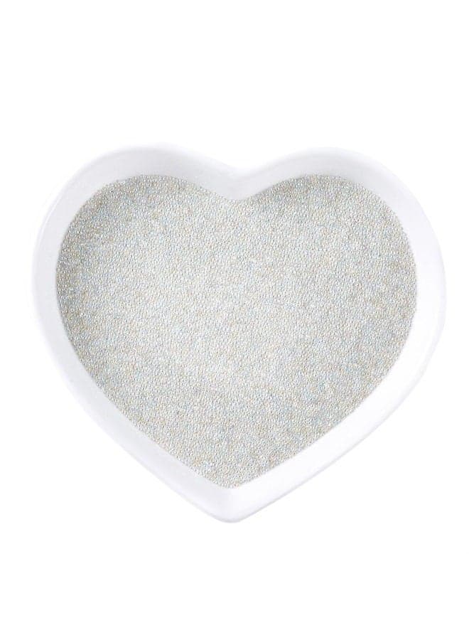 Pandahall 50g Translucence DIY 3D Caviar Nail Art Decoration Mini Micro Glass Beads for Nail Care No Hole Crystal 0.6-0.8mm X-MRMJ-R038-B02