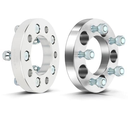 ECCPP 2X 5x4.75 to 5x4.75 Wheel Spacers 1 inch (25mm) 5 Lug 12x1.5 Studs fit for Blazer 1987-2005|for Camaro 1982-2002|for Corvette 1984-2019|for S10 1982-2004
