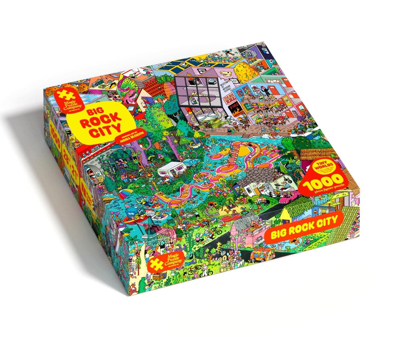 Big Rock City 1000Piece Jigsaw Puzzle from The Magic Puzzle Company Series Four