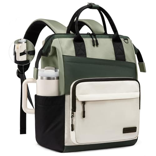 LOVEVOOK Laptop Backpack for Women 156 Inch Travel Backpack for Work College Business Water Resistant Teacher Nurse Bag with Large Capacity School Bookbag Bags Cute Daypack for Woman Girls