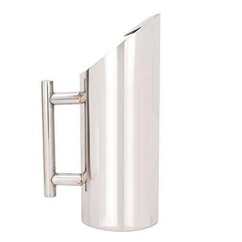 Rudra Exports Stainless Steel Jug Pitcher with Pipe Handle Stainless Steel Pitcher Serving Water Hotel Restaurant Tableware 1500 ML
