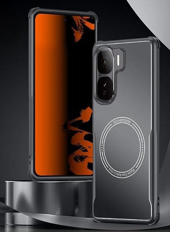 Magnetic Case Compatible with Vivo IQOO Neo 10 Pro, Built In Magnetic Attraction and Lens Film, Anti Shock and Anti Fall Cover for Vivo IQOO Neo 10 Pro