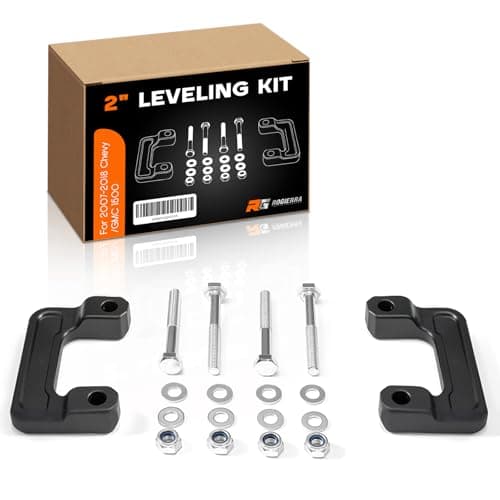 2" Front Leveling Kit for 2007-2018 Chevy Silverado 1500 & GMC Sierra 1500,Avalanche,Suburban,Tahoe,Yukon XL 1500