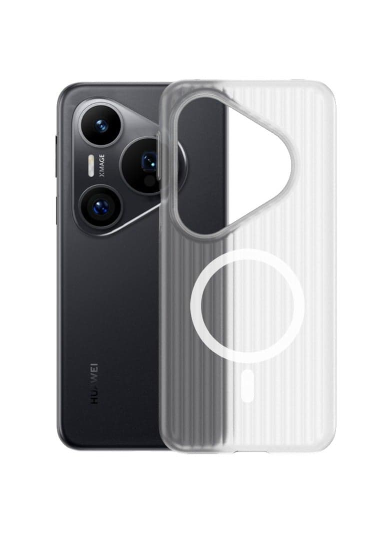 Magnetic Case Compatible with Huawei Pura 80 Ultra, Translucent Matte Fingerprint Resistant, Ultra Slim Shockproof Protective Phone Case for Pura80 Ultra