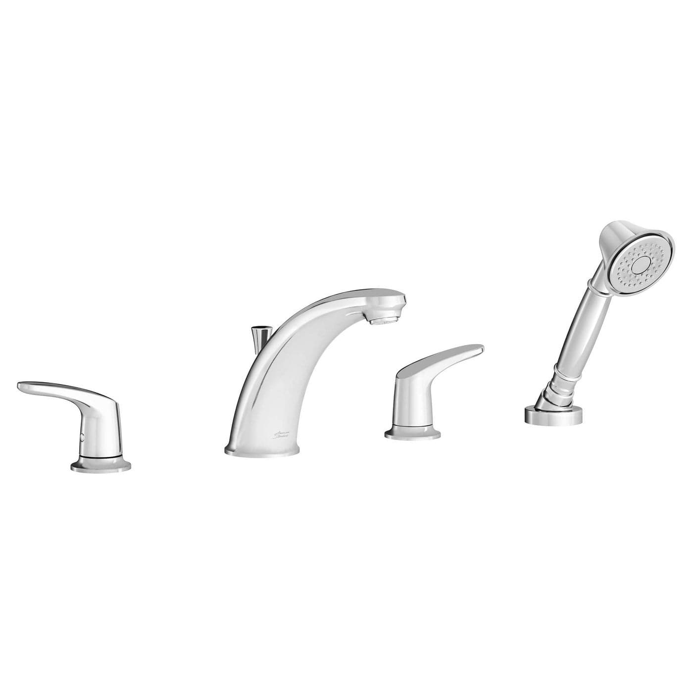 American Standard T075921002 Colony PRO Roman Tub Faucet with Personal Shower for Flash Roughin Valves Polished Chrome