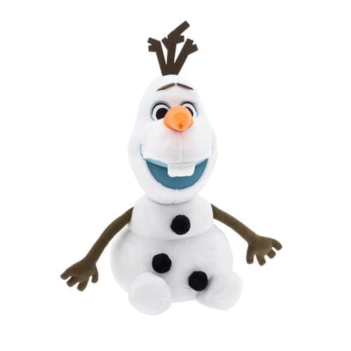 Disney Store Olaf Medium Soft Toy for Kids Cuddly Character with Fuzzy Texture and Embroidered Details Satin Tooth Disney Plushy Suitable for All Ages