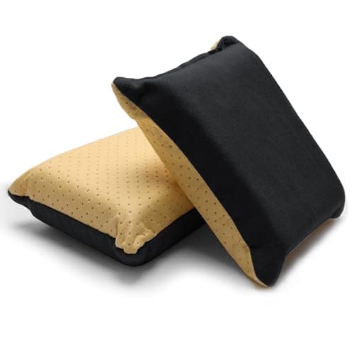 Anglekai 2PCS Window Defogger Sponge Absorbent Window Glass Defogger Car Windshield Cleaner for Auto Cleaning YellowBlack