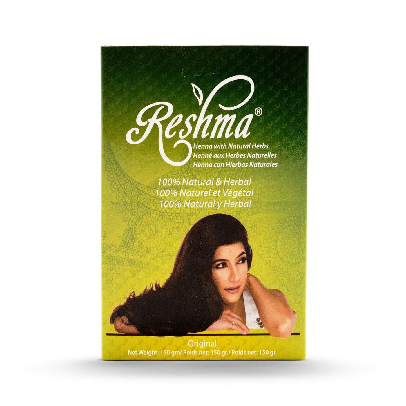 Reshma Beauty Classic Henna Hair Color 100% Natural, For Soft Shiny Hair, Henna Hair Color, Gray Coverage, Ayurveda Hair Product, 5.29 oz, Pack of 1 (Original)