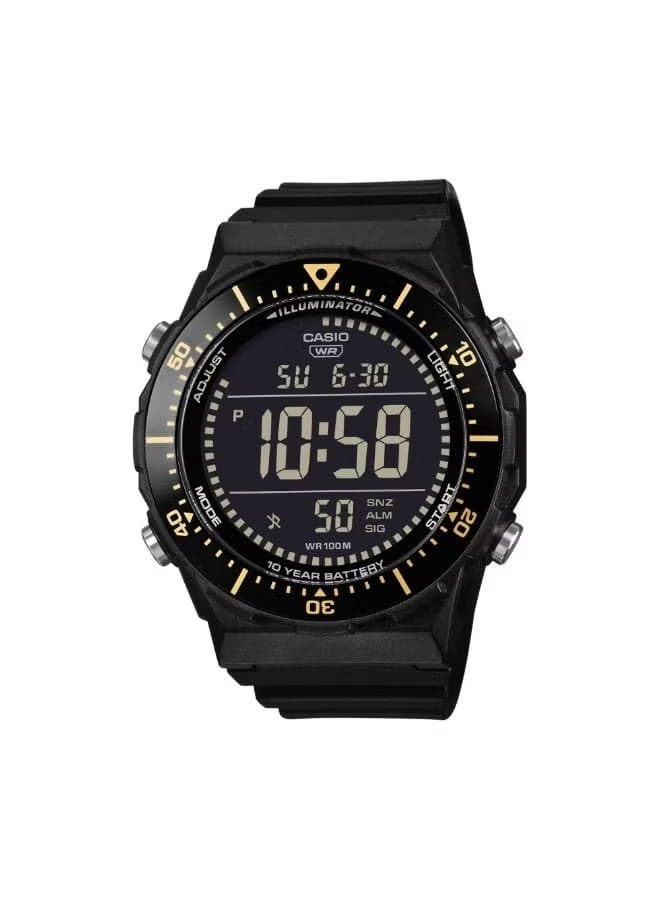 CASIO CASIO AE-1700-1BVDF Digital Sports Watch – Black Resin Strap, Large Display, Everyday Outdoor & Active Wear