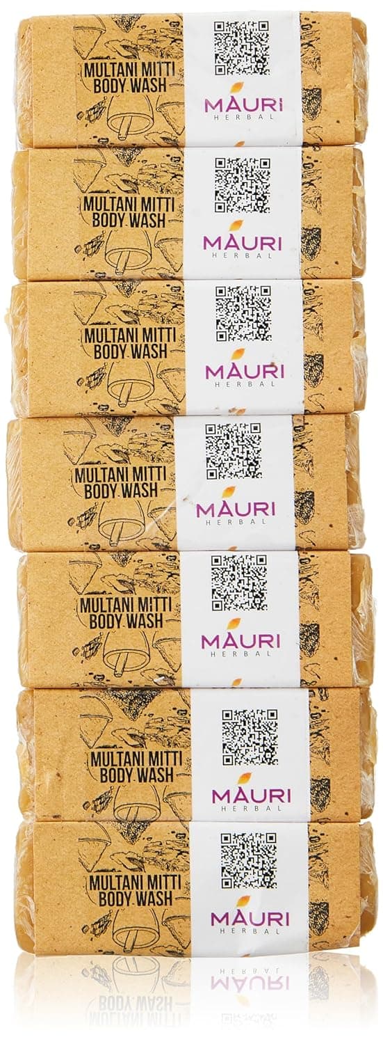 Khadi Mauri Multani Mitti Soap Pack of 7 875g