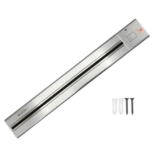 Adivaa Adjustable Plug-in Power Track | Electrical Movable Sliding Socket Track | Surface Mounted Extension for Home, Office, Multiple Tabletop 1 Year Warranty (Silver, 40cm, Sockets are not included)
