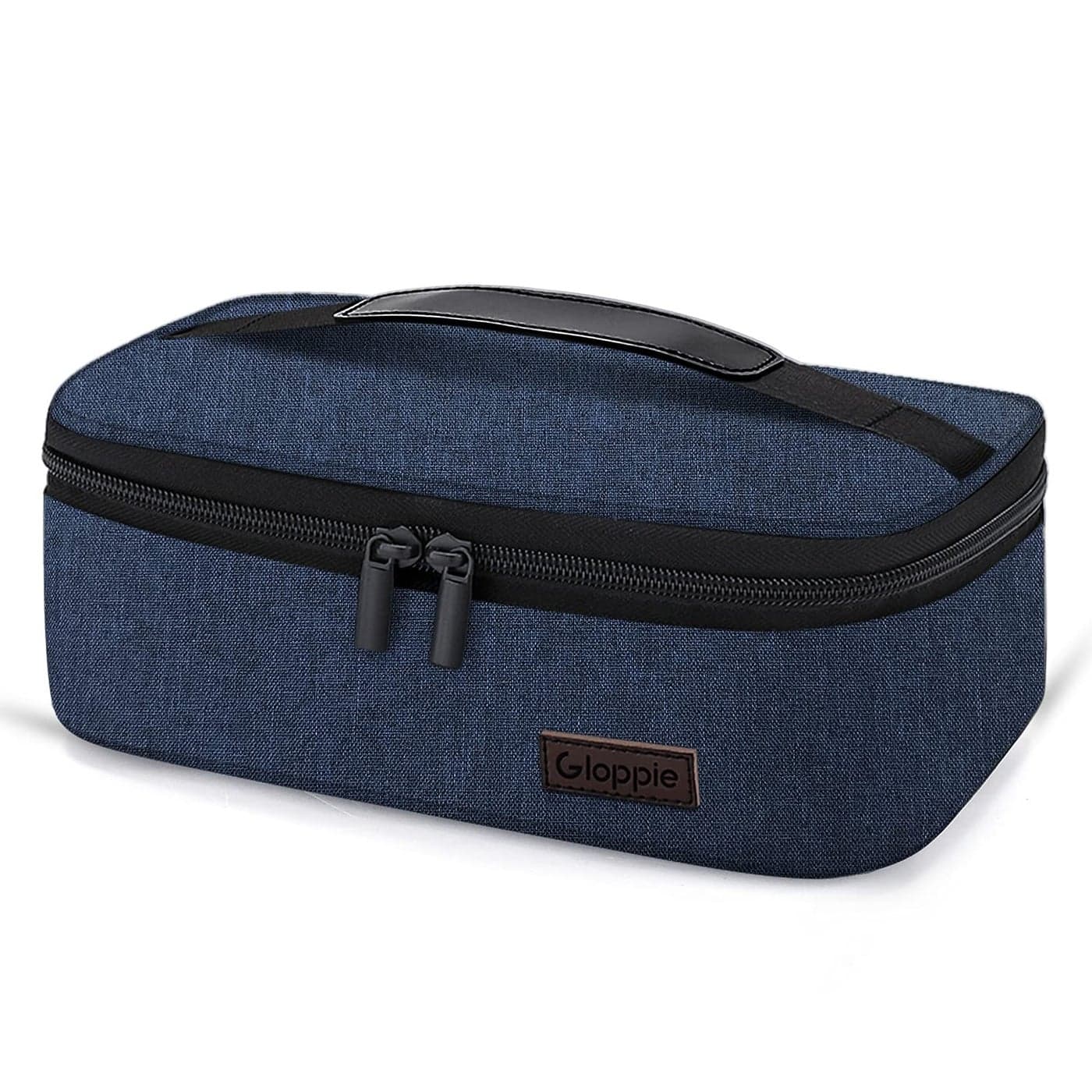 Gloppie Small Lunch Bag for Men Women Kids Insulated Lunch Box Mini Lunchbox Portable Cooler Bags Adult Thermal Lunch Boxes Reusable Snack Bag, Blue