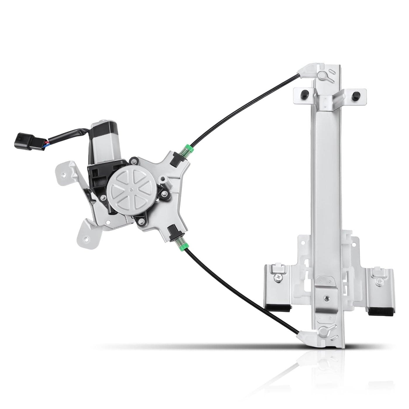 APremium Rear Left Driver Side Electric Power Window Regulator with Motor Compatible with Cadillac Escalade 20072014 Chevrolet Tahoe 20072014 GMC Yukon 20072014 Replace 15883001