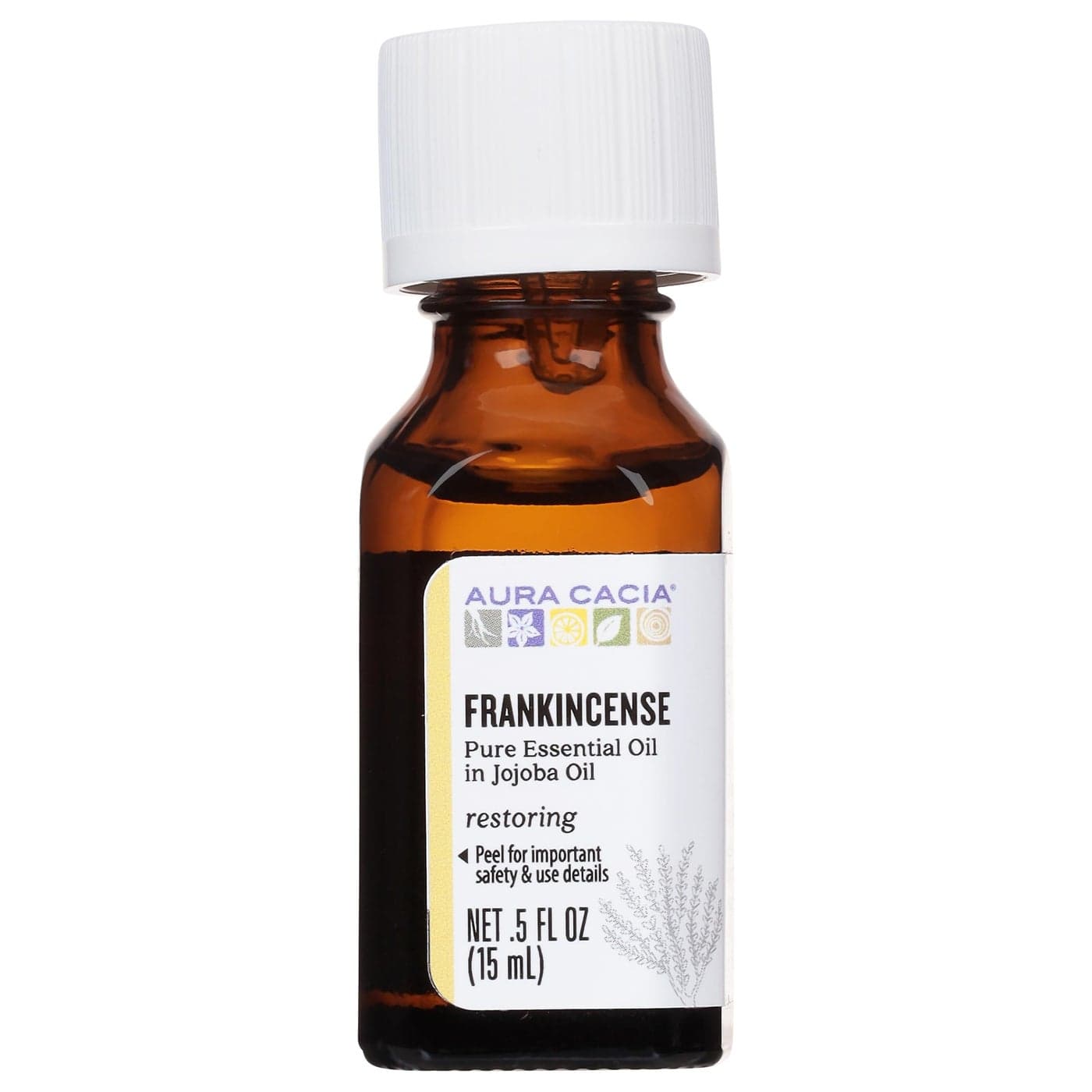 Aura Cacia Precious Essential Frankincense Jojoba, 0.5 Ounces