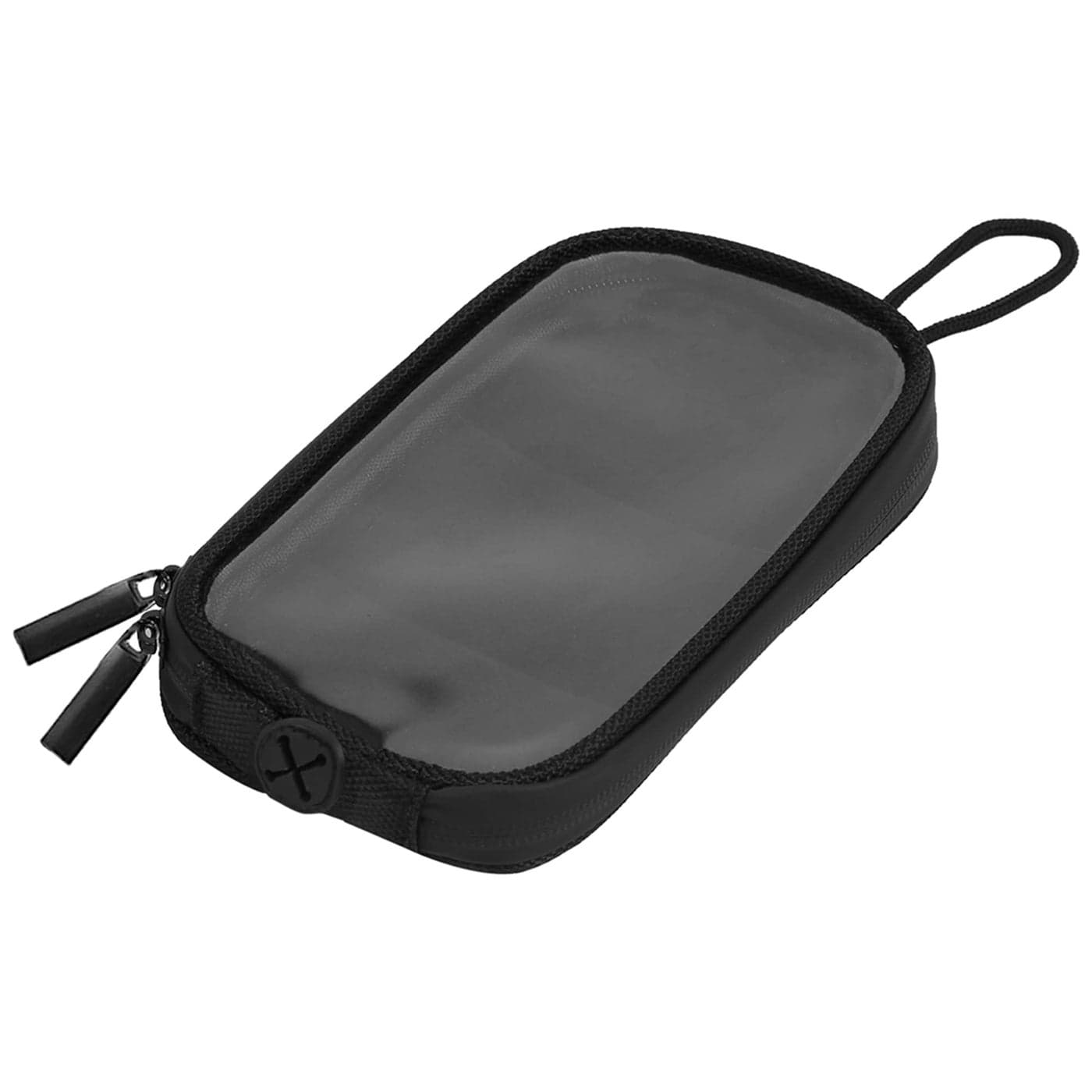 X AUTOHAUX Universal 7 Magnetic Tank Bag with Headphone Hole PU Leather Waterproof Motorbike Saddlebag for Motorcycle