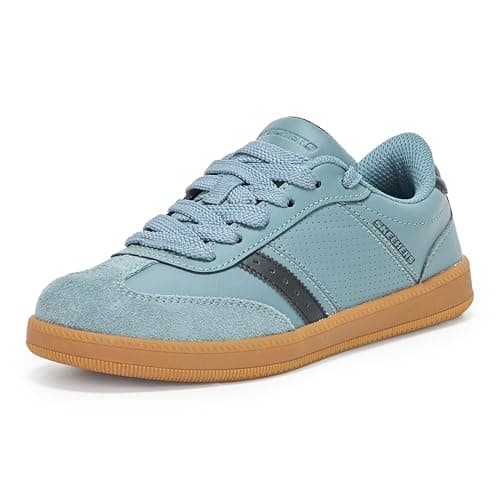 Skechers Kids Zinger Street Sneaker, Silver/Taupe, 4 Big Kid