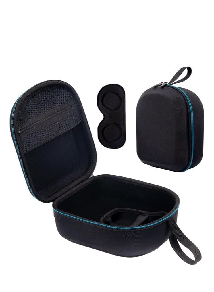 Carrying Case, Shockproof Lens Case, Portable Storage Case, Scratch Resistant Waterproof, with Mesh Bag, for Meta/Oculu Quest 3 3 Accessories, VR Headset, Controller, Storage Case
