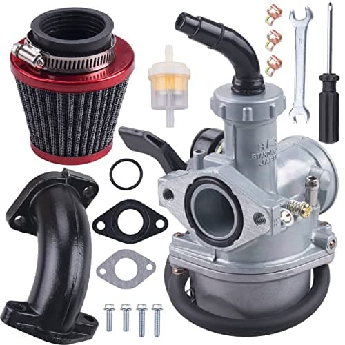 JINGKE 22mm Carburetor Air Filter Set For 110cc 125cc SSR CRF50 Pit Dirt Bike Sunl Pit bike ATV Taotao