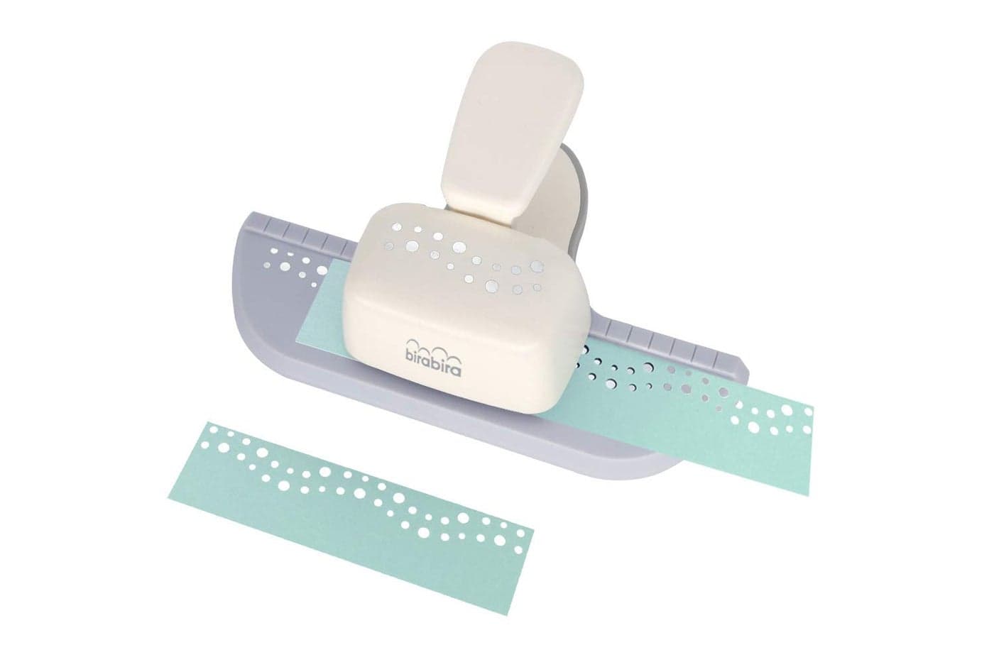 Bira Craft Continuous Border Paper Craft Punch for Scrapbooking Cards Arts (Dot Wave)