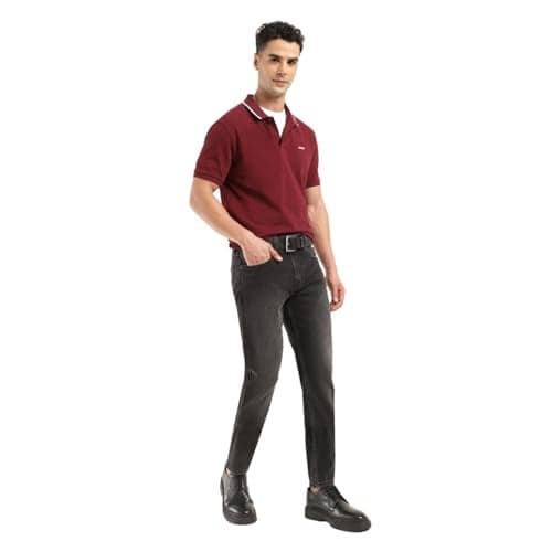 Levi's Men's Tapered Jeans (A7086-0118_Black
