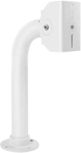 Raise J-Type CCTV Bullet & Dome Camera Wall & Ceiling Mounting Bracket, 225 MM Length, 90 Degree Tilt Adjustable, Ideal for Indoor & Outdoor Usage, Compatible with 1MP to 12MP Resolution Camera