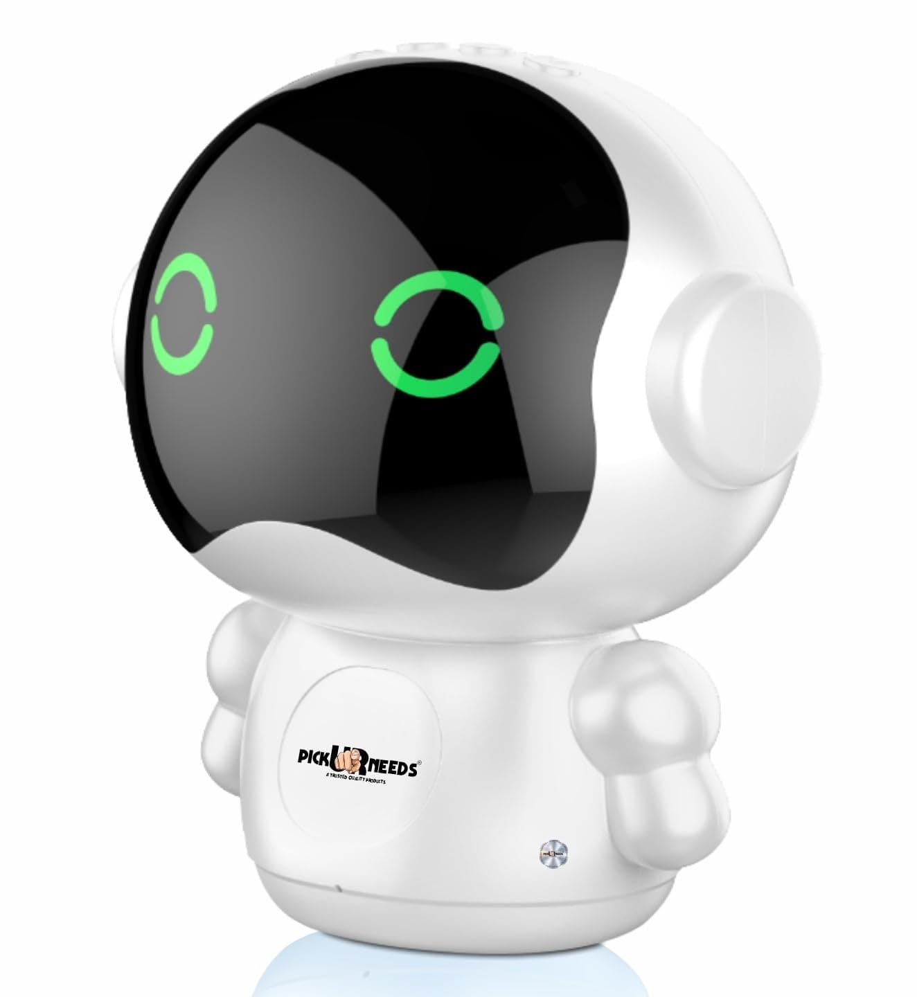 Pick Ur Needs Rechargeable Wireless Mini DJ Bluetooth Speaker HiFi Bass, LED Lights, 800mAh Battery, USB/TF Card/TWS Playback