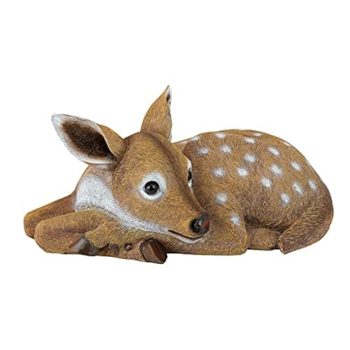 Design Toscano Hershel, the Forest Fawn Baby Deer Statue