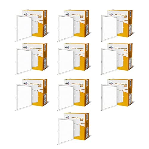 wipro Polycarbonate Garnet 15W Wave CCT Square Panel|Colour Changing|Warm White, Neutral White, Cool White|Slim Border & Sleek Design|Recessed Downlighter For False Ceiling|Cutout 150X150Mm|Pack Of 10