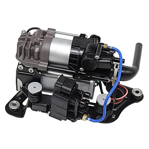 AIRSUSFAT Air Suspension Compressor Pump With Valve Block Compatible with BMW 7 Series G11 G12 740i 750i 760i 2016-2019 37206861882 37206884682 4154039200 4154034300