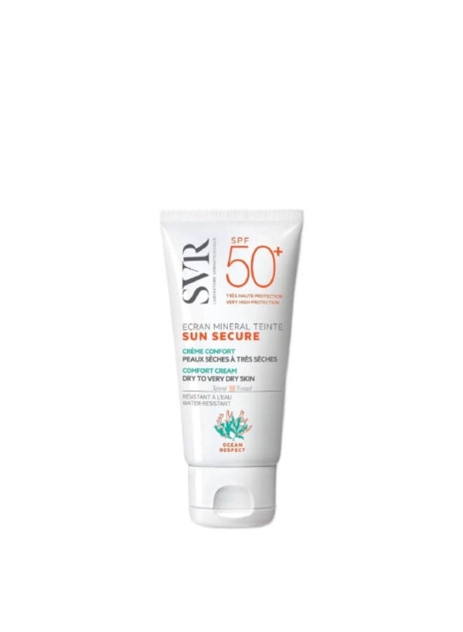 SVR Sun Secure Mineral Tinted Cream SPF50+ Dry Skin 50ml