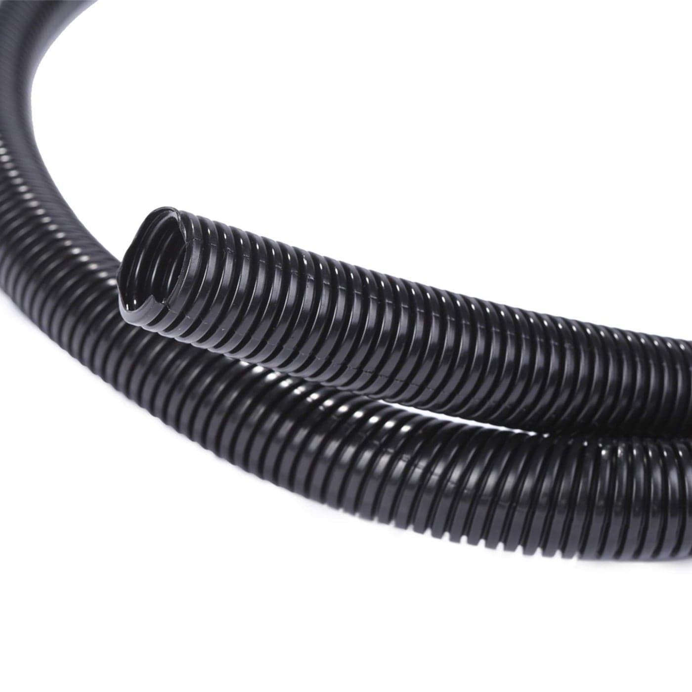 Alex Tech 10ft 1 inch Split Wire Loom Tubing Black