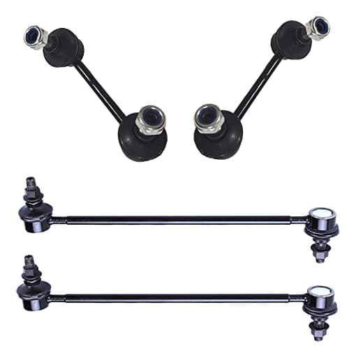 HHCM 4pc Front Rear Sway Bar Link Kit K80296 K80297 K80298 for Toyota RAV4 2001 2002 2003 2004 2005, Front Stabilizer Bar End Links and Rear Sway Bar End Links, Suspension Stabilizer Bar Link Kit