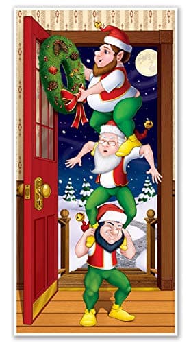 Christmas Elves Door Cover