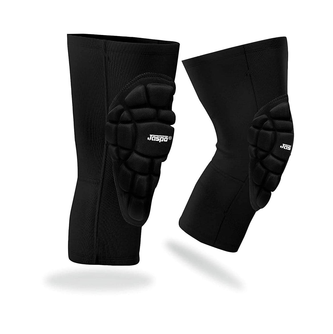 jaspo Professional Knee/Elbow Pads Support For Men Women with PU Pads,Medical Grade Knee Pads for Running, Jogging, Fitness, Gym, Aerobics, Cycling, Skating, Dancing (Small, Knee)