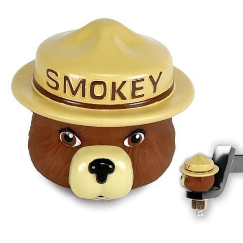 Rivers Edge Products Trailer Ball Cover 1 78 to 2Inch Trailer Hitch Ball Cover Tow Ball Protector Unique Towing RV Truck or Trailer Accessories Smokey Bear