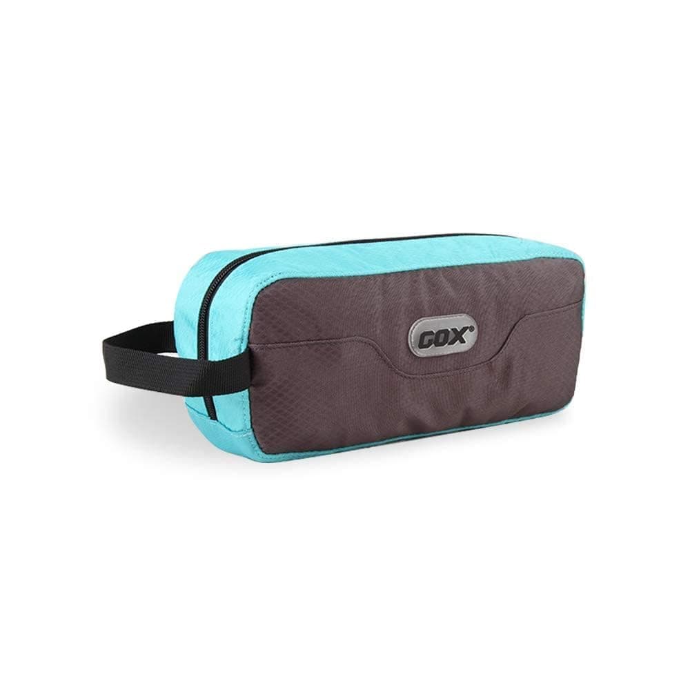 GOX Small Travel Toiletry Bag Dopp Kit Case For Men Multifunction Organizer Pouch GreySky Blue