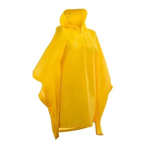 Totes Reusable, Compact & Travel-Friendly, Pullover Hood, Easy Snap, Lightweight, Yellow, Kids-One Size