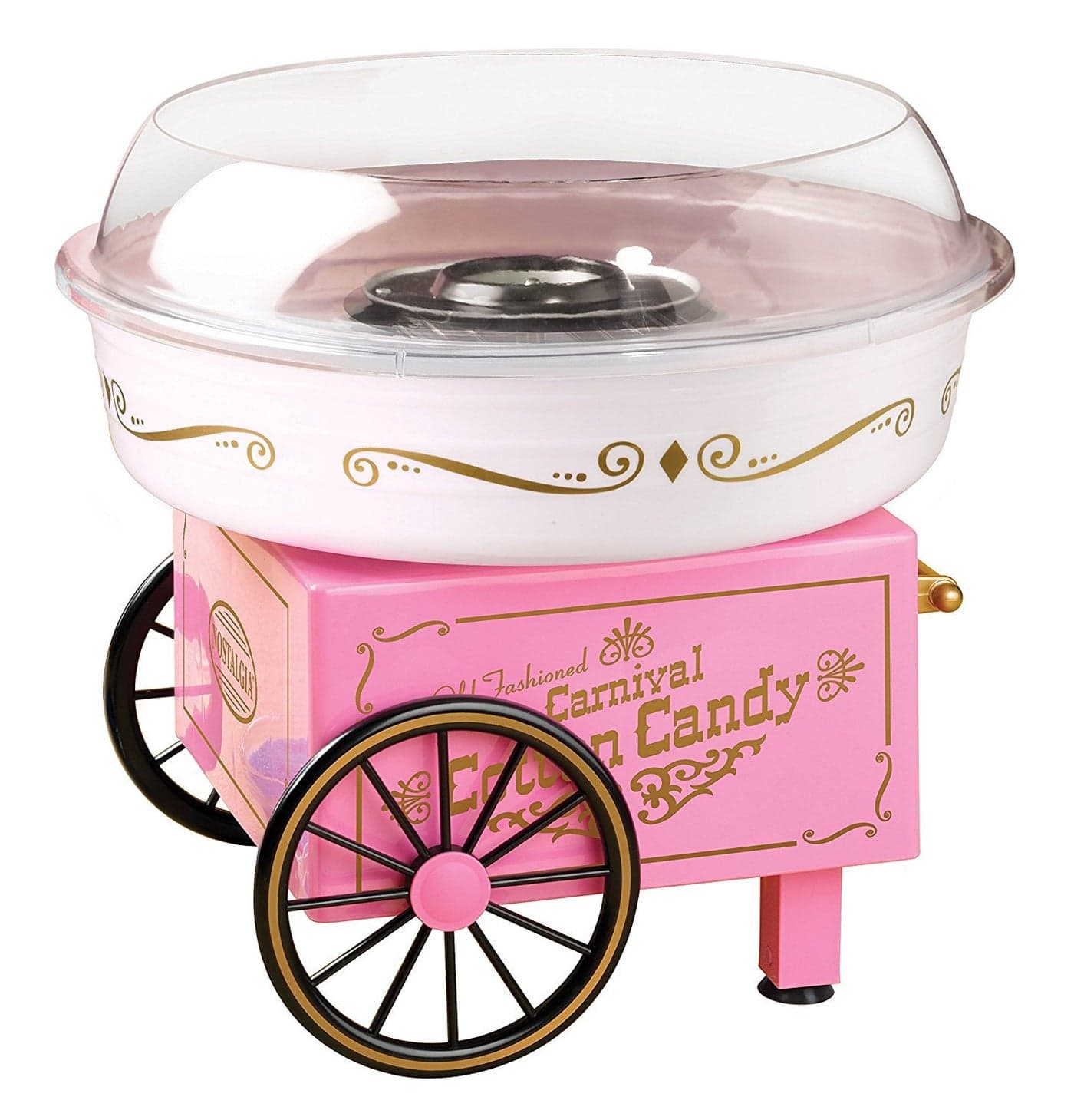 Homemade Cotton Candy Floss Maker Machine for Home Party Vintage Look by Mishrit