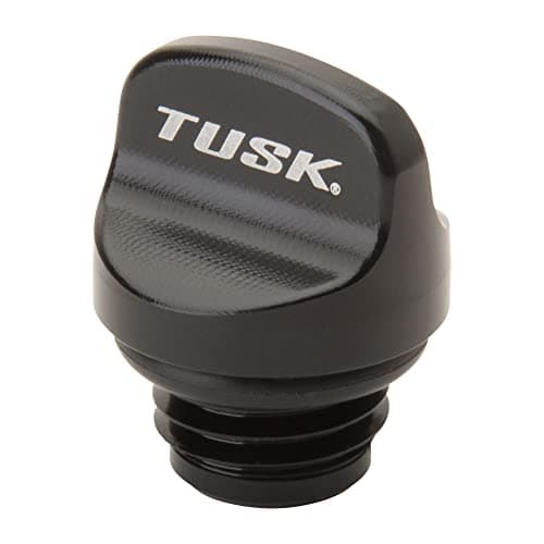 Tusk Oil Filler Plug Black Compatible with Honda CRF250R 20182026Honda CRF450R 20212026