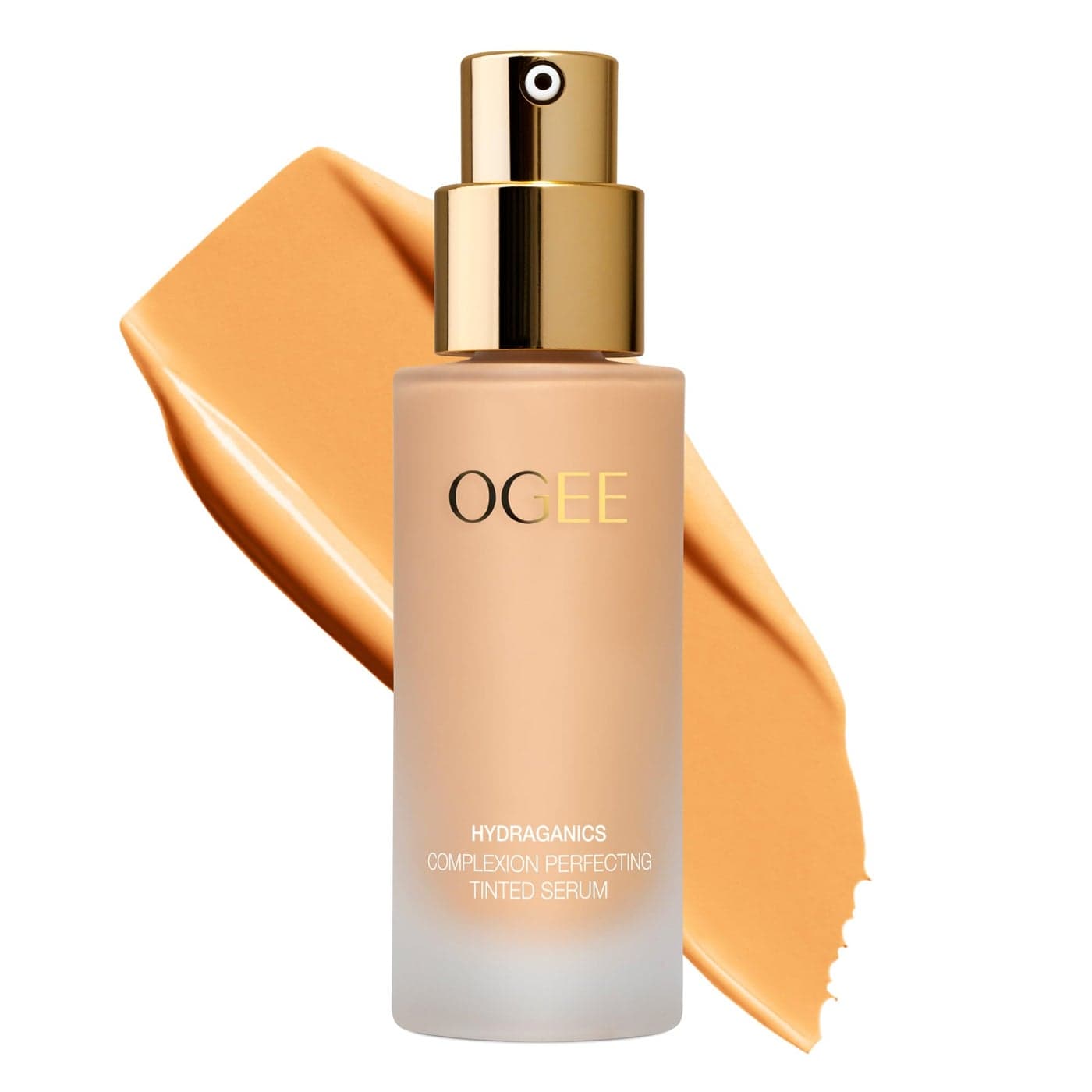 Ogee Complexion Perfecting Liquid Foundation Lightweight Tinted Moisturizer For Face Hazel 200N Light Golden Undertones with Vitamin C Jojoba Oil Certified Organic Made in USA