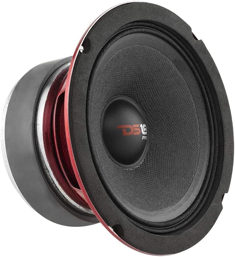 DS18 5.25-Inch 300 W Max Single Series Car Audio Mid Range Loudspeaker