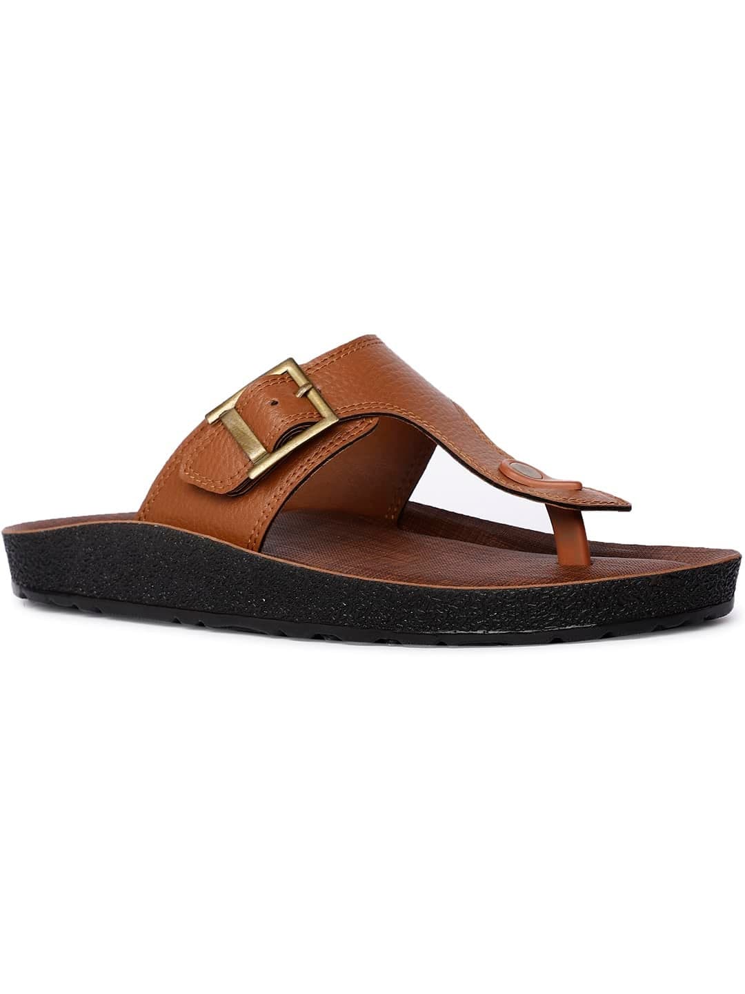 Bata Berk Th Men's Tan Sandals - 6 UK (8713253)