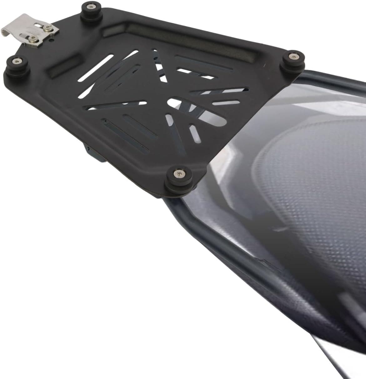 MOSYQI Motorcycle Top Case Mounting Baseplate - Quick Release Tail Baseboard for 45L Aluminum Top Case