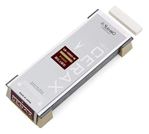 Suehiro whetstone NEW CERAX CR10003W Home size sharpening stone 10000 Nonsoaking stone 720 x 248 x 078