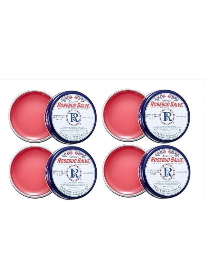 Smith's Rosebud Salve Tin .8 oz (Pack of 4)