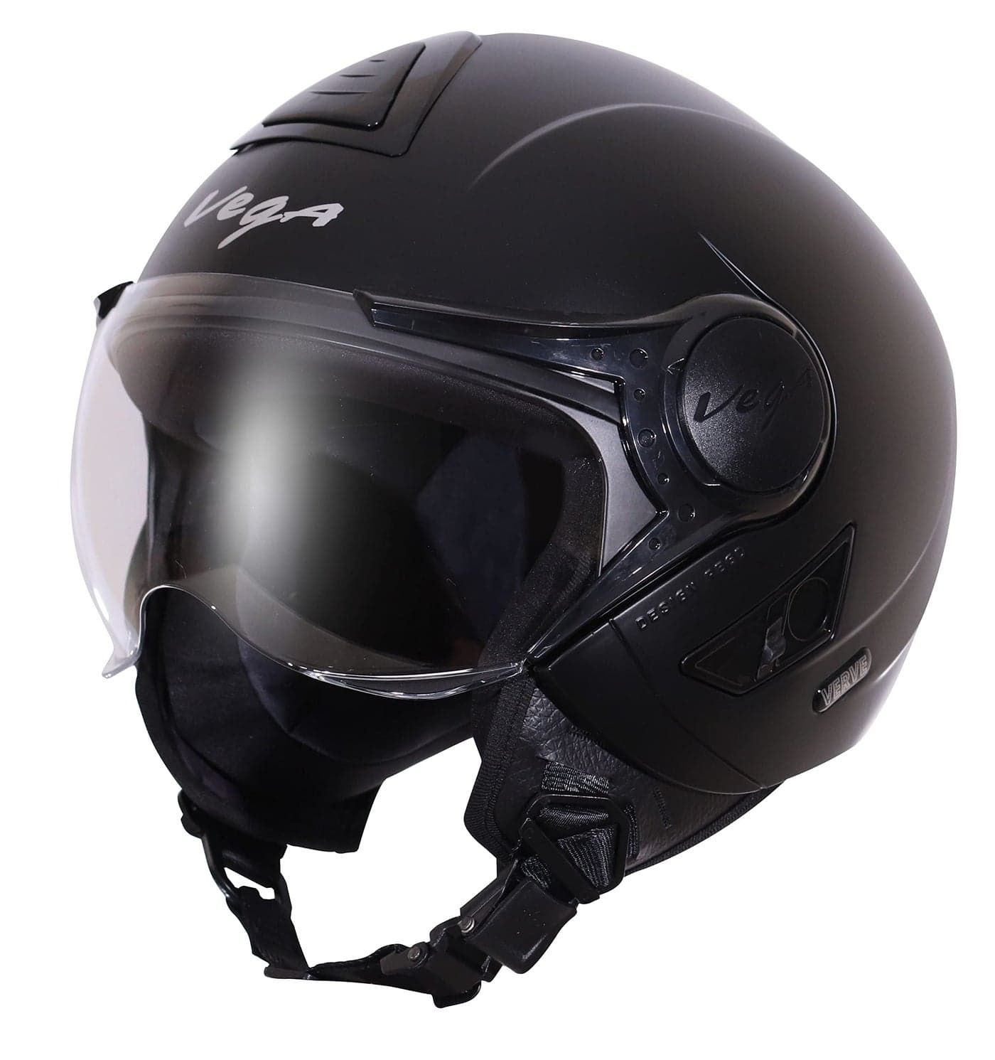 Vega Verve Dull Black Helmet-M