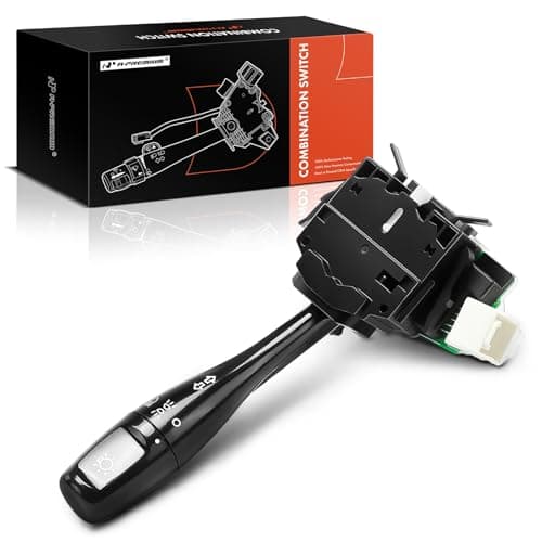 A-Premium Turn Signal Switch, Headlight Dimmer Parking Light Multifunction Switch Lever Compatible with Mitsubishi Lancer 2002-2004, Montero 2001-2004, Outlander 2003-2004