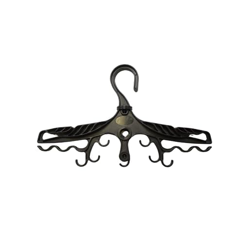 Scuba Choice Scuba Diving Deluxe BCD Wetsuit Drysuit Multi Purpose Black Hanger with Din Thread